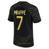 Maglia ufficiale Paris Saint Germain Mbappé 7 4th Jordan 2022-23 per Uomo